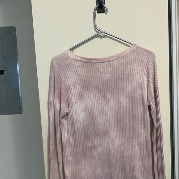 American Eagle Outfitters Pink Tie Dye Sweater - Picture 2 of 7